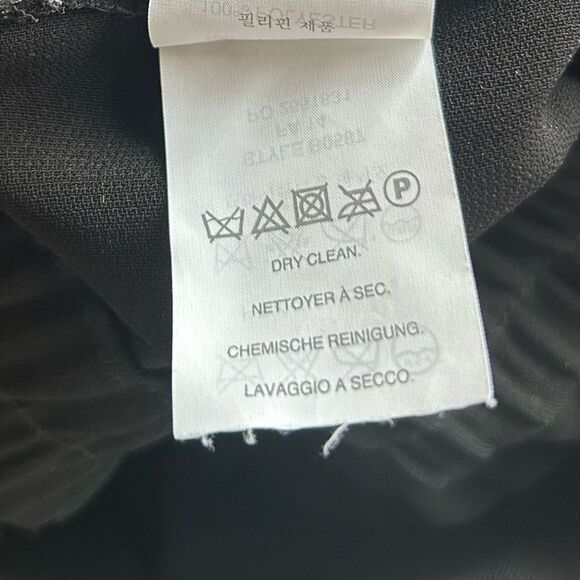 J. Crew Black Joggers Zipper Pockets Size 2 - Picture 7 of 14